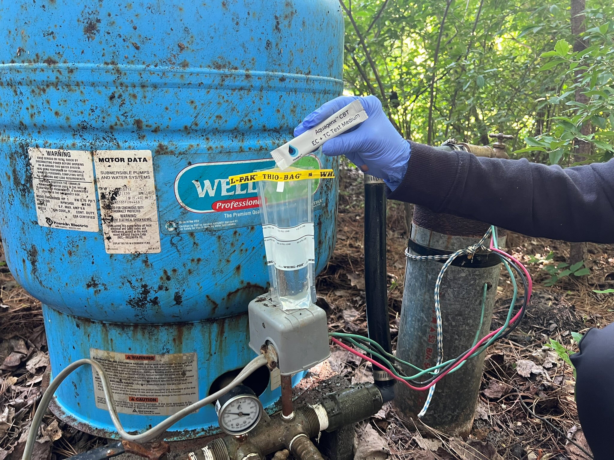 AQGX Well Water Test